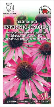 Цветы Эхинацея Пурпурно-Красная ЦВ/П (СОТКА) 0,3гр многолетник до 1м