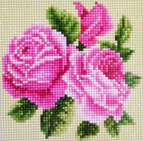 Набор Иконы клеим сами +Бисер+клей 25*30см