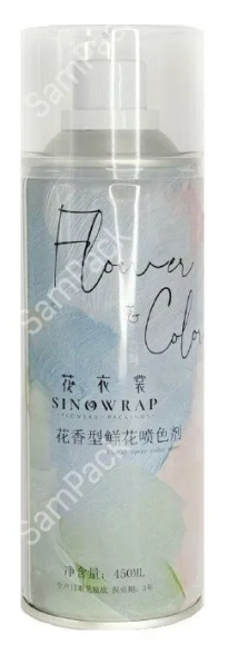 Спрей - краска для срезочных цветов 450мл Белая