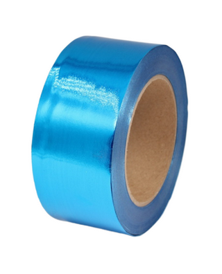 Лента Металл 5см*50ярд Синяя Лента Металл 5см*50ярд Синяя