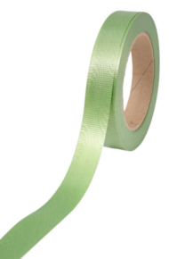 Лента Простая Тиснение дерево 2см*50ярд Оливковая