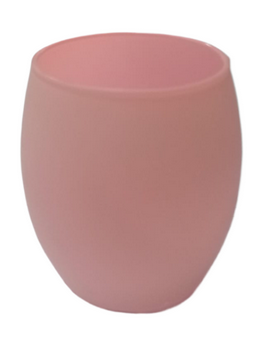 Подсвечник Фликер 7,7*8,5см Розовый Арт-27-1336-2983 Стекло