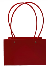 Сумочка для горшечных цветов 220*105*135мм Красная