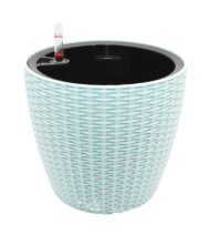 Горшок 3101 Голубой 6лит (с автополивом)