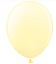Шар латексный 12/30см пастель Желтый 1уп/100шт