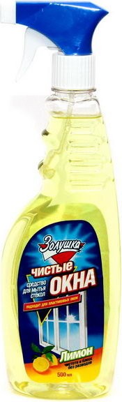 Средство для мытья окон Чистые окна Лимон 750мл (1уп/12шт)