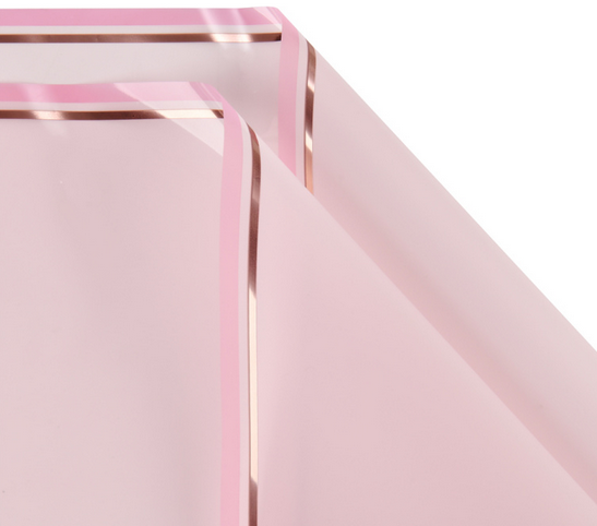 Пленка листами Глянцевая с Двойной каймой Розовая 58/58см (1уп/20шт) Цена за ЛИСТ Пленка листами Глянцевая с Двойной каймой Розовая 58/58см (1уп/20шт) Цена за ЛИСТ