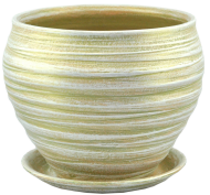 Кашпо Модерн классика Оливка Арт-33-224 (D-24см) 5.5л