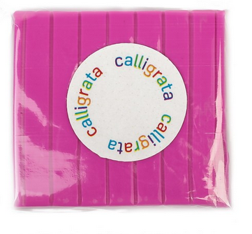 Полимерная глина Calligrata 50гр Малиновая Арт-1301041