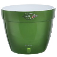 Горшок Santino Asti 9лит Зелён Золотой-Белый (с дренажной системой)
