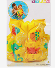 Жилет надувной Рыбки 41*30см 58661NP (от 3-5лет) 589389 ЗАЛ УПАКОВКА