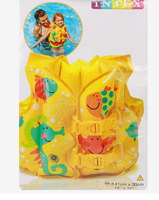 Жилет надувной Рыбки 41*30см 58661NP (от 3-5лет) 589389 ЗАЛ УПАКОВКА
