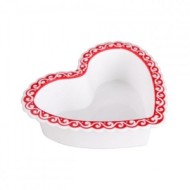 Салатник пластик Валентино 1лит Бело-Красн Арт-М-5791 (БАШ)