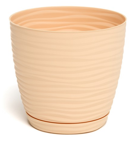 Горшок Лиана 1,7лит Цветные с поддоном Горшок Лиана 1,7лит Цветные с поддоном