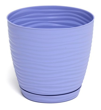 Горшок Лиана 1,7лит Цветные с поддоном Горшок Лиана 1,7лит Цветные с поддоном