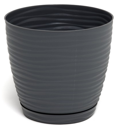 Горшок Лиана 1,7лит Цветные с поддоном Горшок Лиана 1,7лит Цветные с поддоном