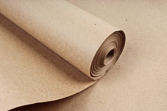 Бумага крафт Однотонная Натуральная 72см*100м (50гр/м2)