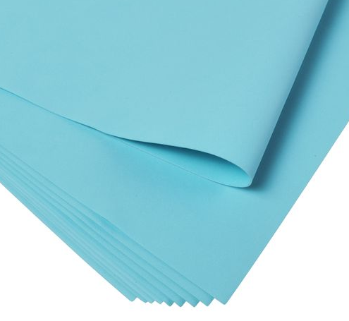 Фоамиран 1,2мм 60*70см Ментол (1уп/10шт) Фоамиран 1,2мм 60*70см Ментол (1уп/10шт)