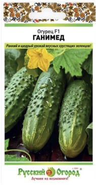 Огурец Ганимед F1 ЦВ/П (НК) 10шт ранний партенокарпический