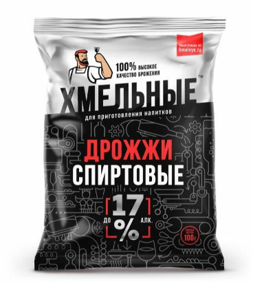 Дрожжи Хмельные 100гр (1уп/40шт)