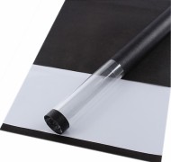 Фетр листами Ламинированный с Пленкой Чёрный 58*30см (1уп/20 листов) Цена за 1 ЛИСТ