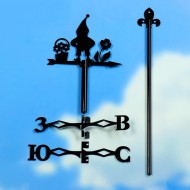 Флюгер Гномик малый 15*25см 3723427