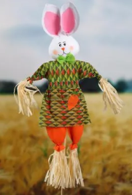 Фигурка Пугало Огородное Заяц Арт-5185575 75см