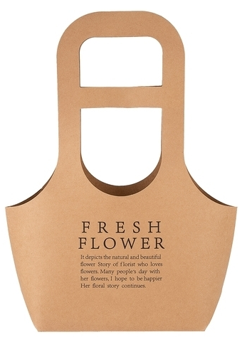 Сумочка для горшечных цветов 220*100*400мм FRESH Крафт