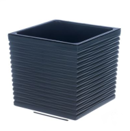 Горшок Стиль 1,5лит Графит (с дренажной системой)