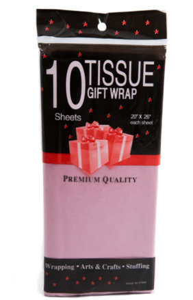 Бумага листами Тишью 50*66см Жемчужная Сиреневая (1уп/10шт) ЦЕНА за лист