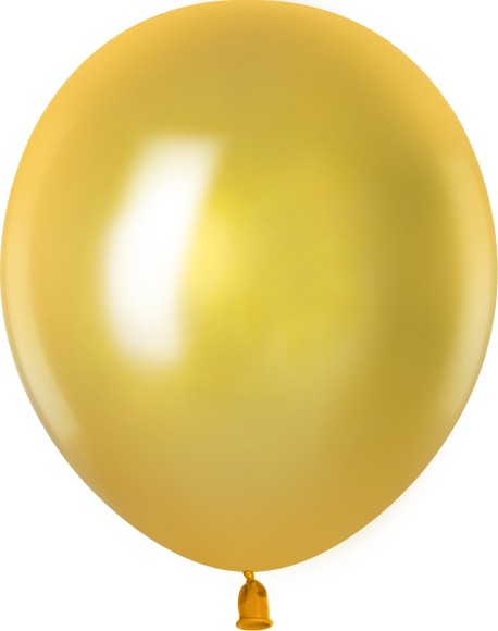Шар латексный 12/30см металлик Золото 1уп/100шт