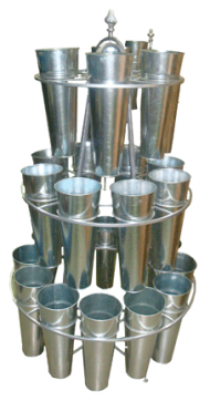 Стойка с Колбами 83*151см РН-9286