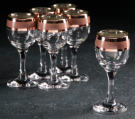 Набор Рюмок 6шт*60мл Ампир Рубин Арт-5077941