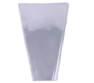 Конус прозр/прозр 22/40см (1уп/100шт) Цена за лист