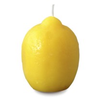 Свеча Ароматизир Лимон (1уп/40шт) 7см*6см 118гр.