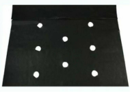 Упаковка Агротекс Чёрный Перфорированый М-80 Чёрный шир 1,6м/длина 20м