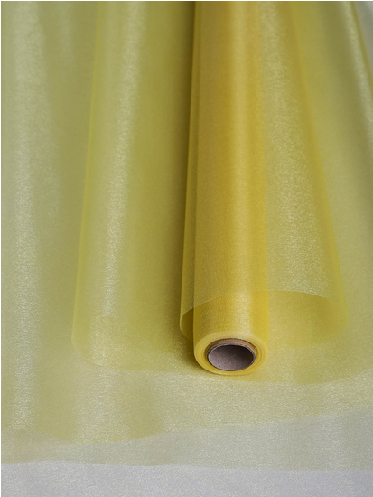 Органза 70см*9м Золотая