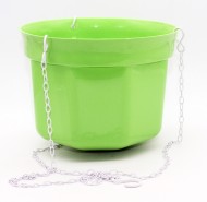 Горшок Афродита подвесной 200мм Салатовый высота 15см Горшок Афродита подвесной 200мм Салатовый высота 15см