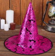 Шляпа Летучая мышь фуксия 4292469