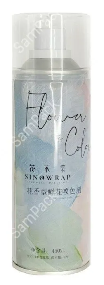 Спрей - краска для срезочных цветов 450мл Красная