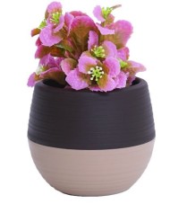 Горшок Дуэт 1,5лит Шоколад-Кофе с молоком (Ангарск) (с дренажной системой)