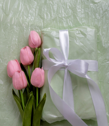 Бумага листами Тишью 50*66см Жемчужная Фисташковая (1уп/10шт) ЦЕНА за лист