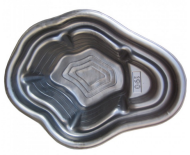 Пруд садовый 190лит Чёрный 136*104*45см