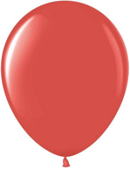 Шар латексный 12/30см кристалл Красный 1уп/100шт