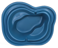 Пруд садовый 700лит Синий 184*157*62см