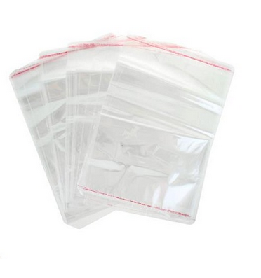Набор пакетов Прозрачных с Клеевой полосой 20*26см (1уп/10шт) Цена за набор