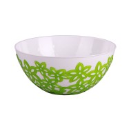 Салатник пластик Виктория 1,3лит Зелёный Арт-М-4210 (БАШ)