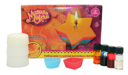 Свеча Аромат Набор №3 Банановый микс 633525