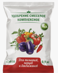 Удобрение Томаты-Перец-Баклажаны 0,9кг (1уп/30шт) Нов-Агро