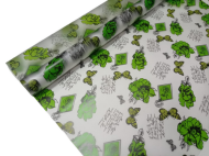 Пленка матовая Поэзия Салатовая 60см/200гр